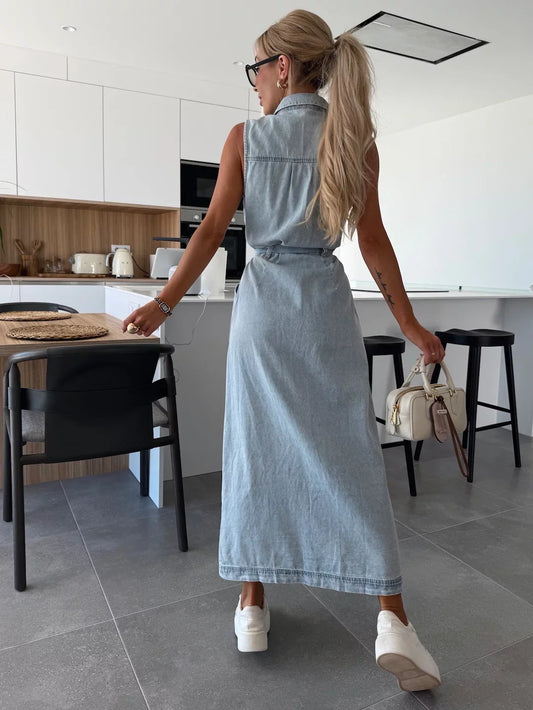 Louisa |  Denim Jurk