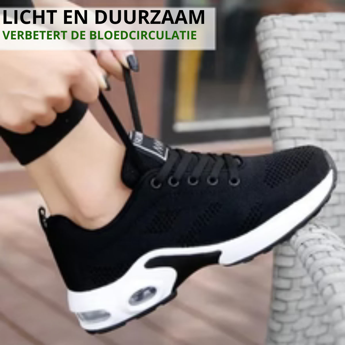 Orthopedische Schoen voor Dames & Heren – Verlicht Voet-, Knie- en Rugpijn